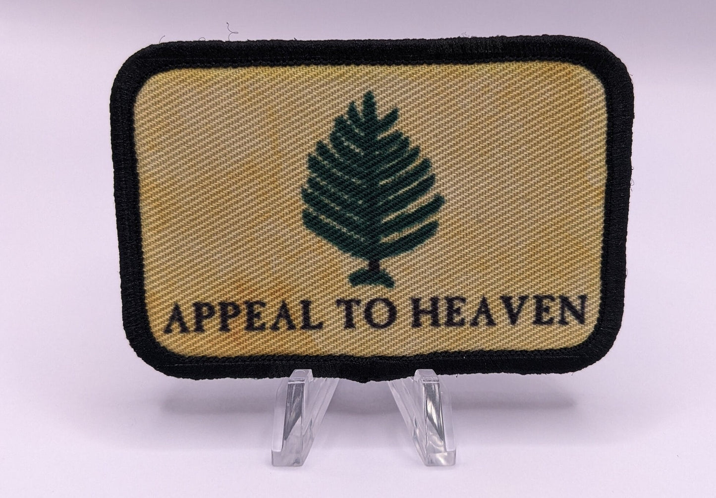distressed an appeal to heaven revolutionary war flag Washington's cruisers 2"x3" morale patch with hook and loop backing