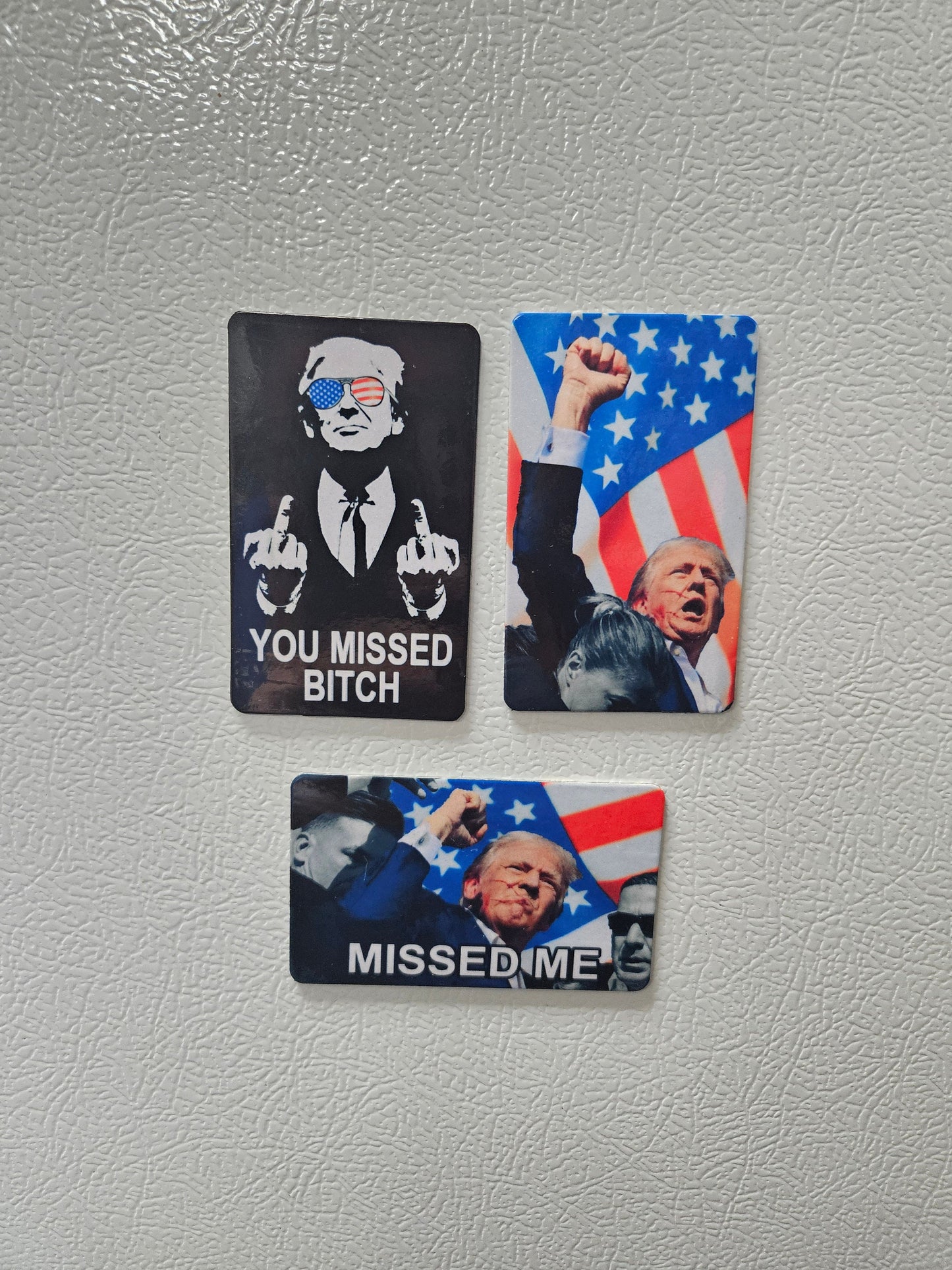 Combo three you missed  fridge magnets   2x3.5" dimensions