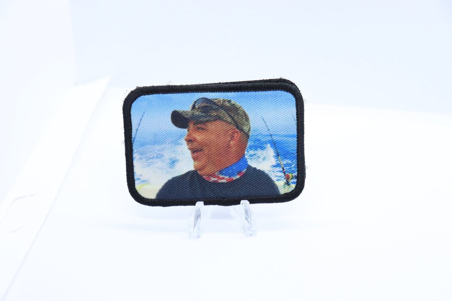 Custom choose your own image or text 2"x3" hook & loop morale patch