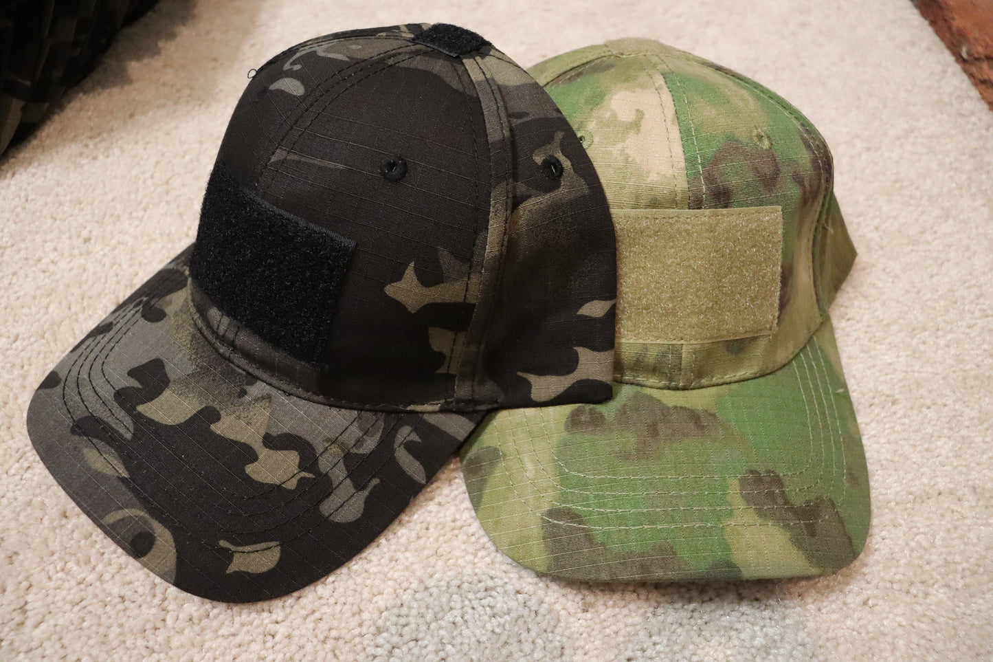 Free handmade morale patch with purchase Tactical hat for patches with place for patches hook and loop