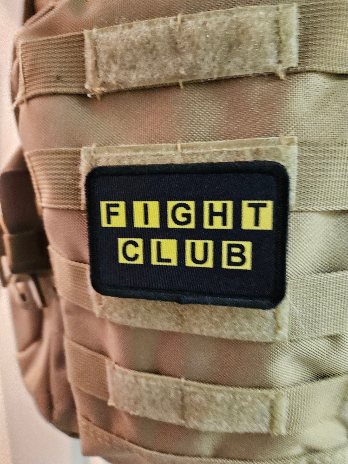 It's like a fight club but with waffles and pancakes  2"x3" morale patch with hook and loop backing