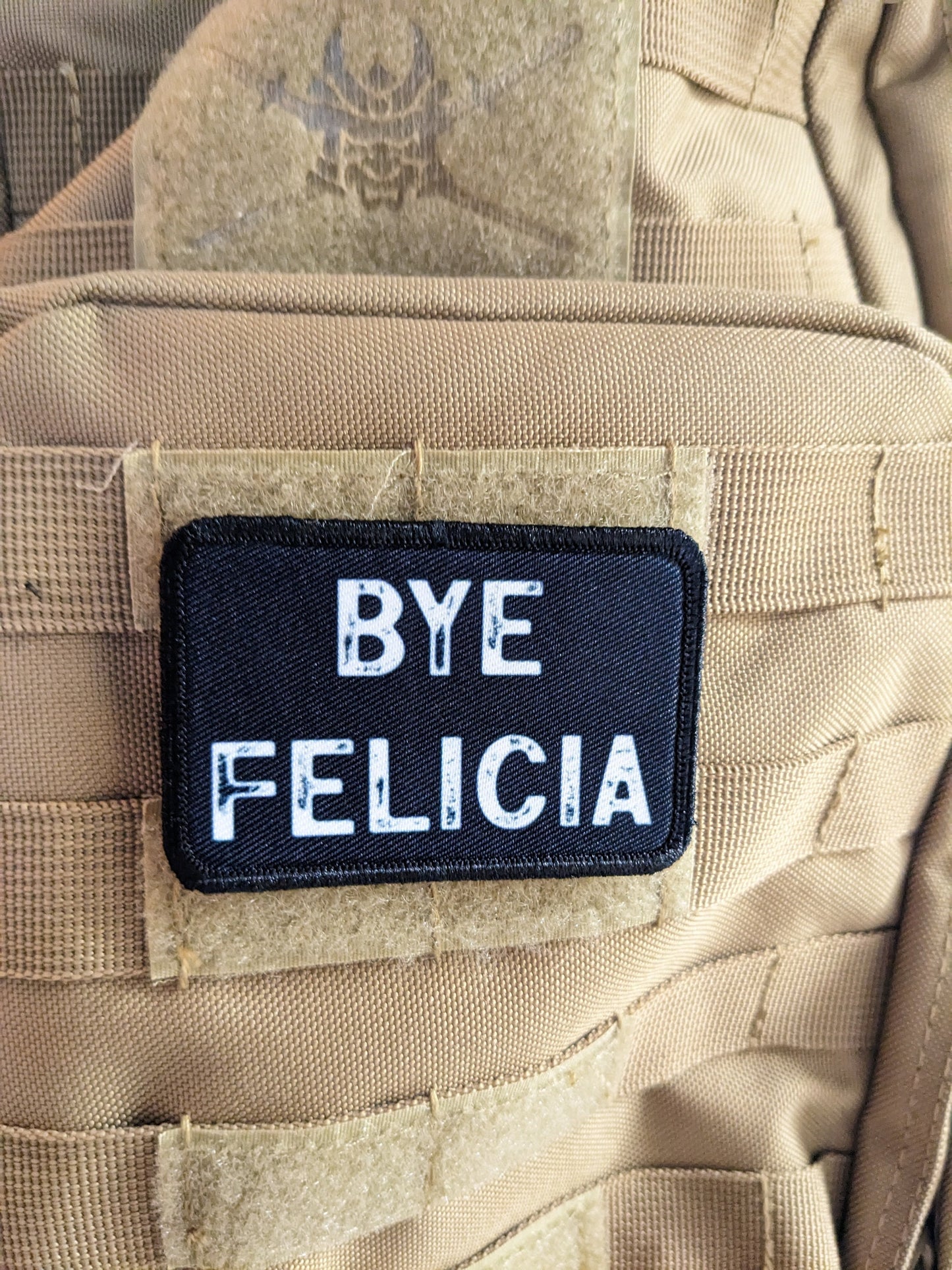 Bye Felicia funny meme 2"x3" hook and loop morale patch military