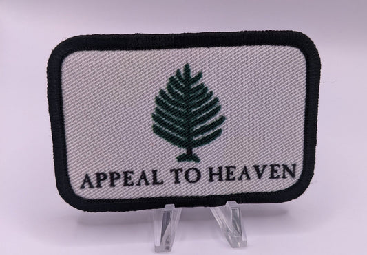 an appeal to heaven revolutionary war flag Washington's cruisers 2"x3" morale patch with hook and loop backing