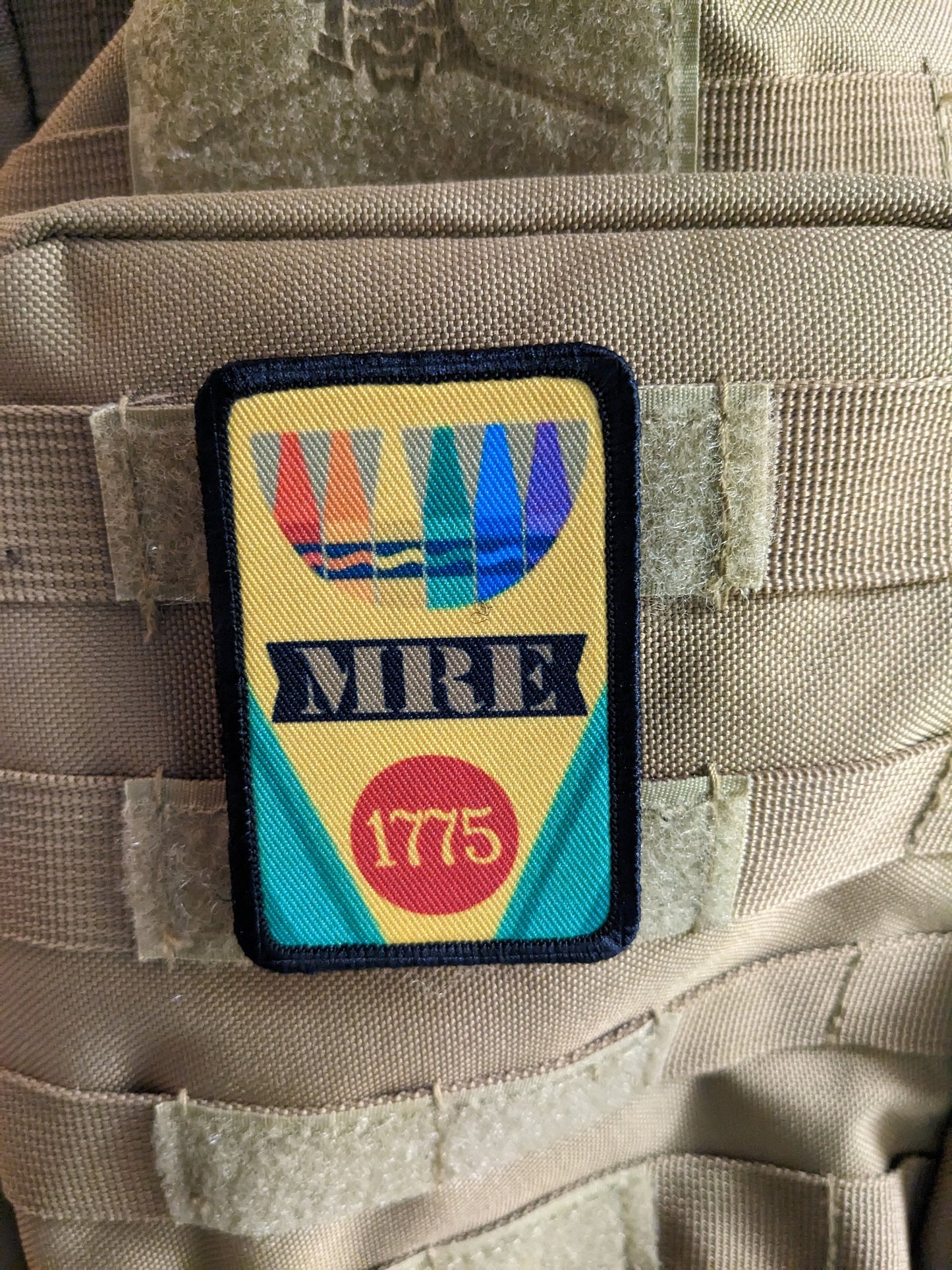 x100 Crayon eaters marine meme ration red tastes like cherry  2"x3" morale patch with hook and loop backing military joke meme (Copy)