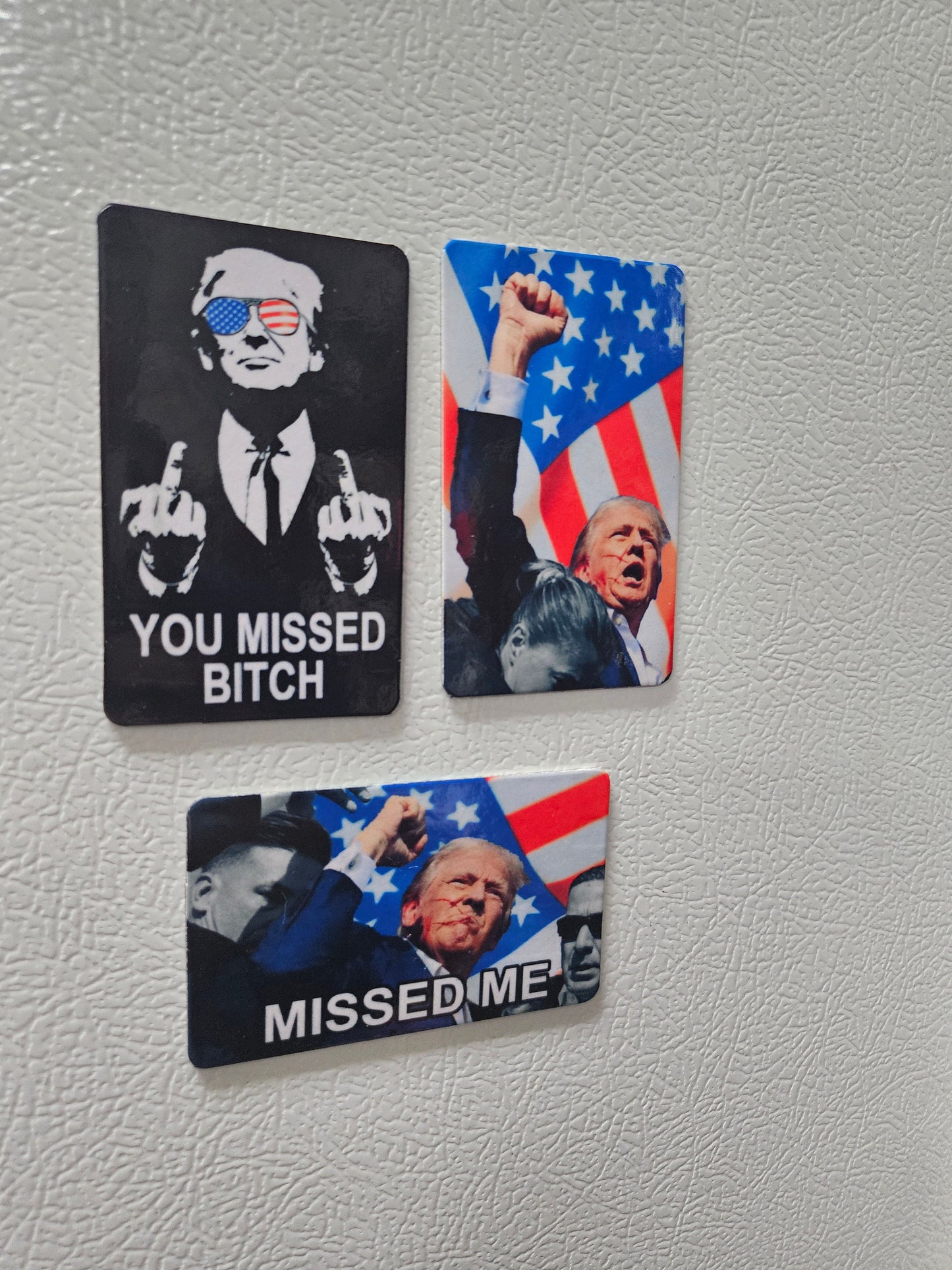 Combo three you missed  fridge magnets   2x3.5" dimensions