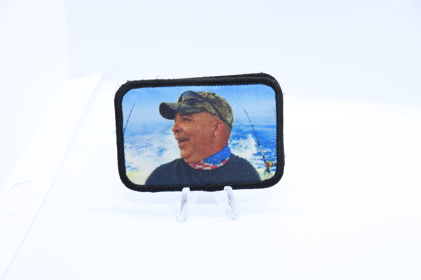 Custom choose your own image or text 3" circle hook & loop morale patch