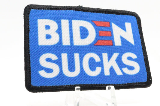 Biden is great 2"x3" morale patch with hook and loop backing