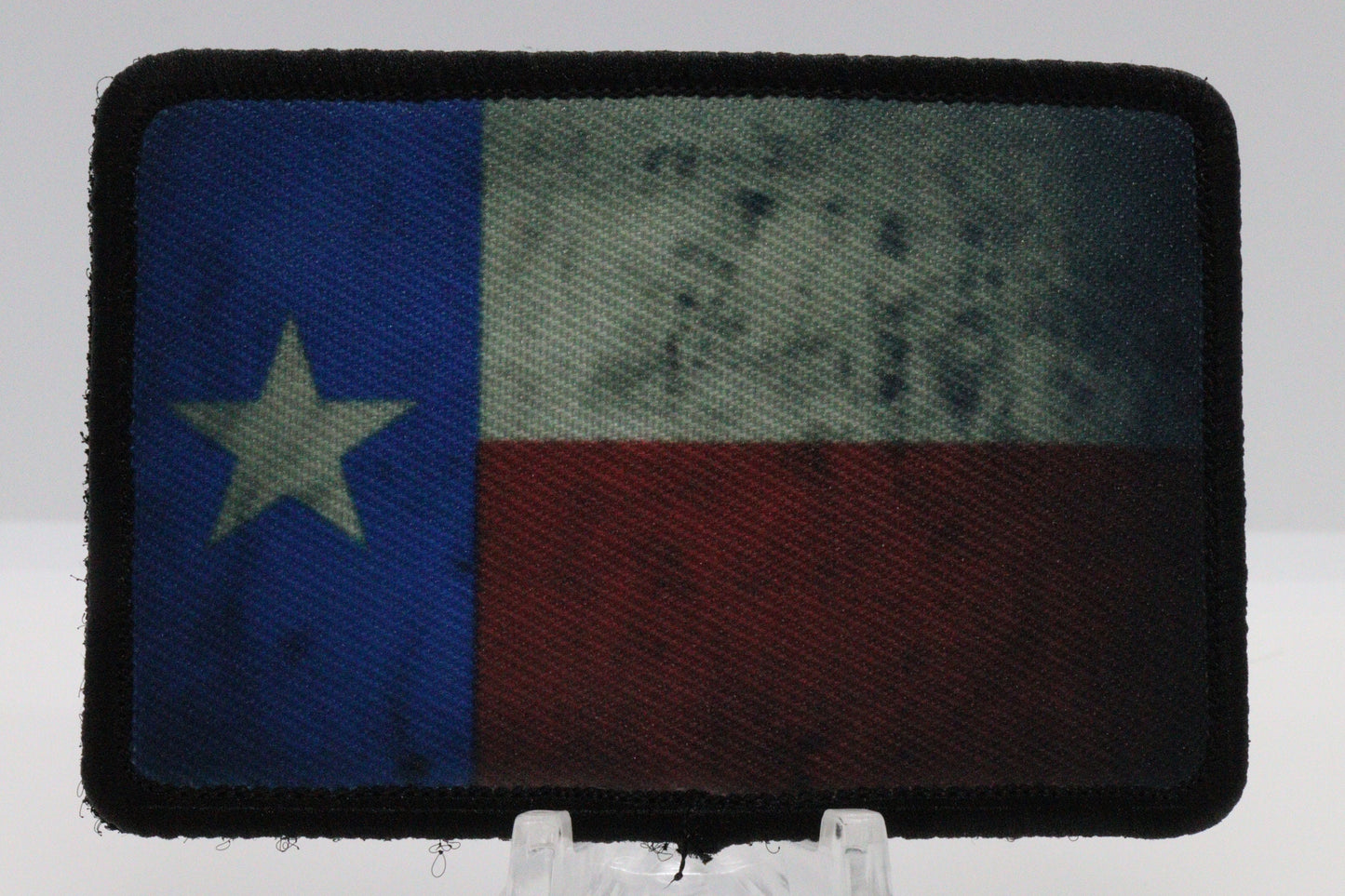 Texas Flag Patch lone star state 2"x3" morale patch with hook and loop backing