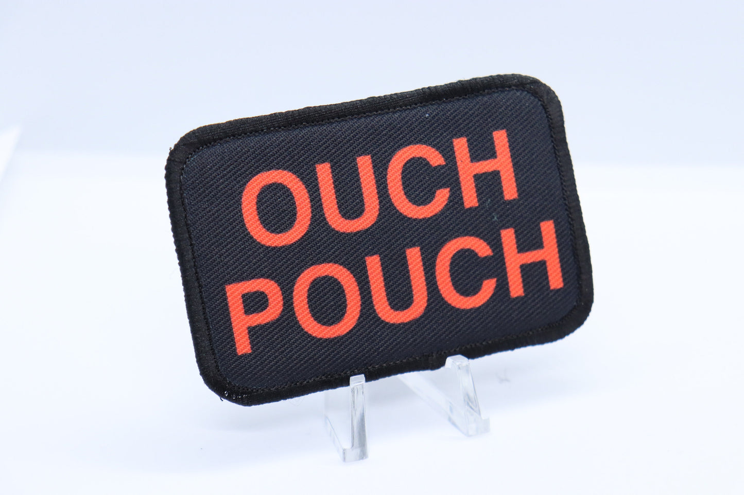 ouch pouch first aid removable patch 2"x3" morale patch with hook and loop backing
